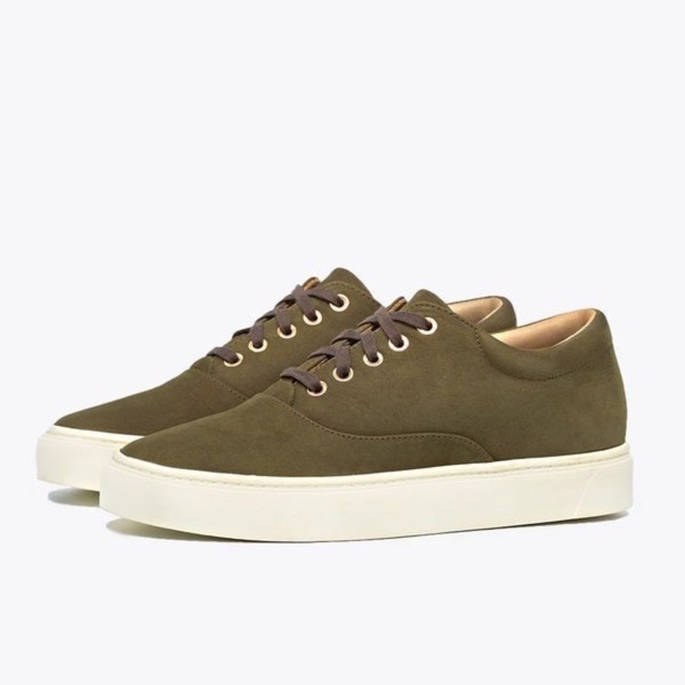 Nisolo Olive Green Everyday Sneaker